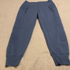 Athleta Venice Moto Jogger, blue, medium
